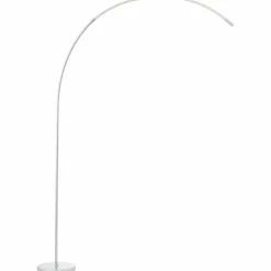 Bow Lampadaire Luminaires Brilliant LED Argenté, 1 lumière