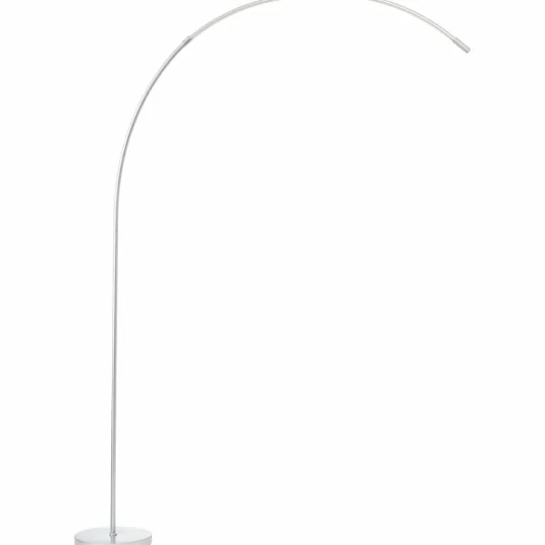 Bow Lampadaire Luminaires Brilliant LED Argenté, 1 lumière