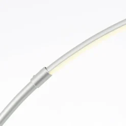 Bow Lampadaire Luminaires Brilliant LED Argenté, 1 lumière
