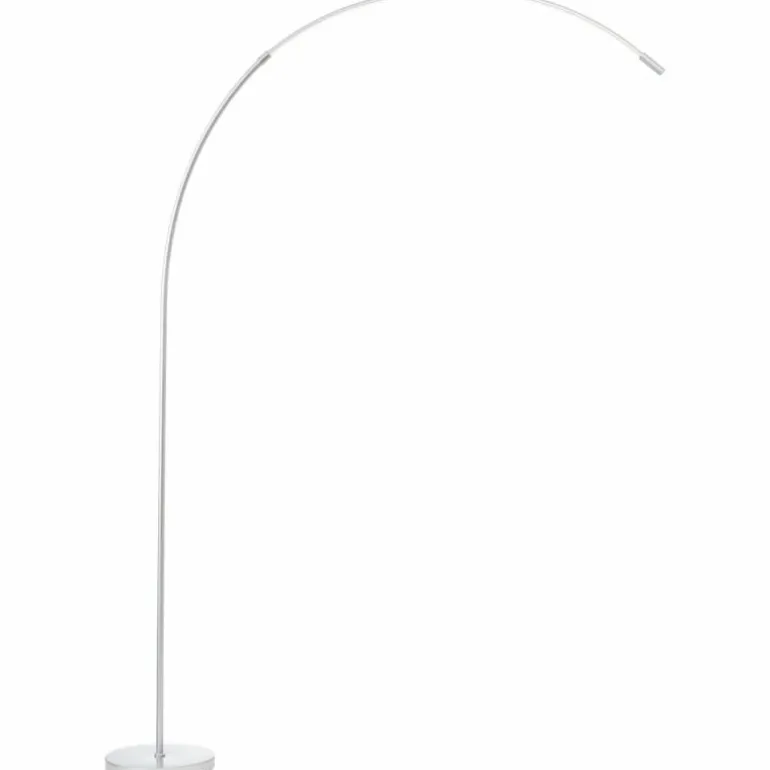 Bow Lampadaire Luminaires Brilliant LED Argenté, 1 lumière