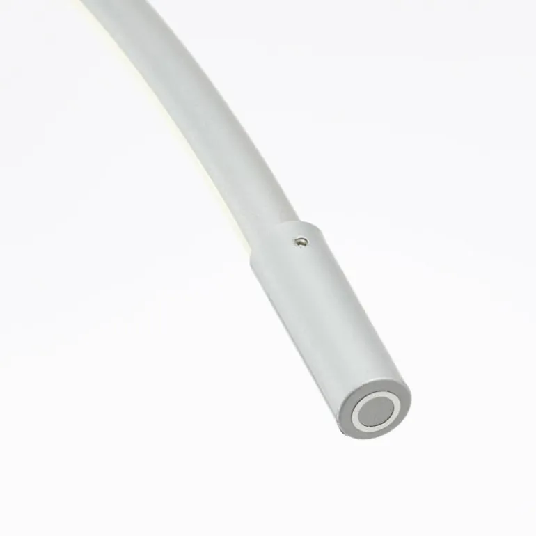 Bow Lampadaire Luminaires Brilliant LED Argenté, 1 lumière