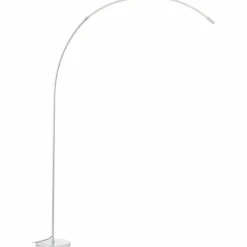 Bow Lampadaire Luminaires Brilliant LED Argenté, 1 lumière
