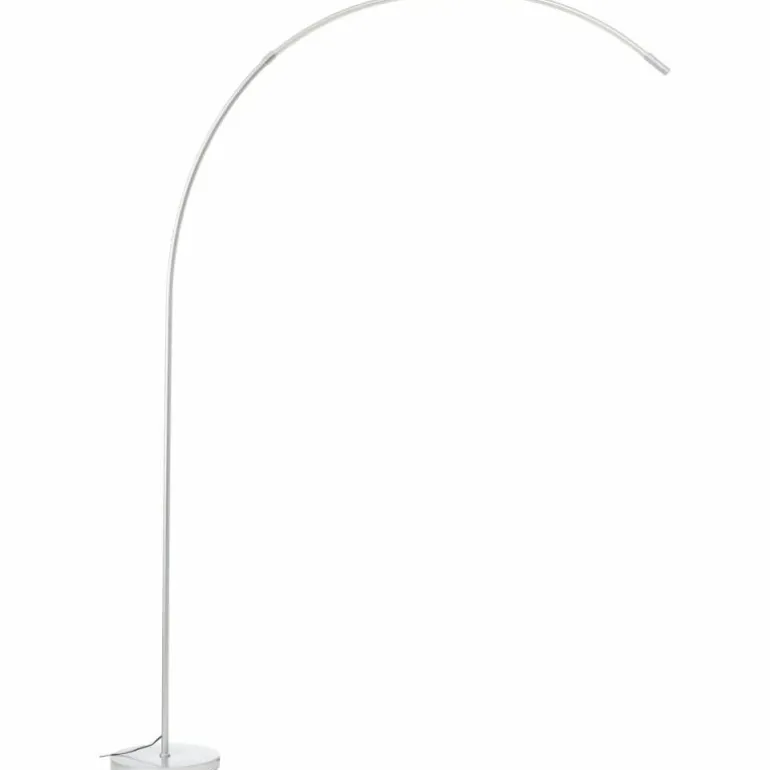 Bow Lampadaire Luminaires Brilliant LED Argenté, 1 lumière