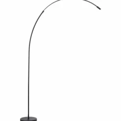 Bow Lampadaire Luminaires Brilliant LED Noir, 1 lumière