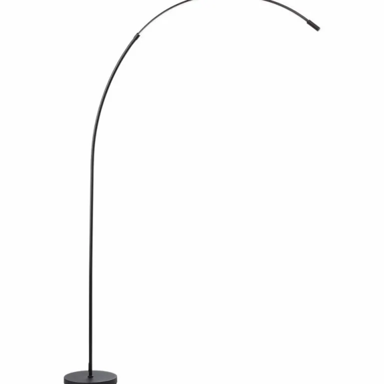 Bow Lampadaire Luminaires Brilliant LED Noir, 1 lumière