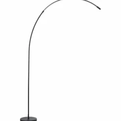 Bow Lampadaire Luminaires Brilliant LED Noir, 1 lumière