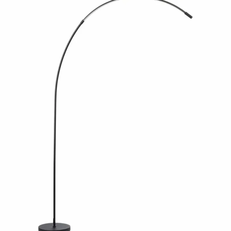 Bow Lampadaire Luminaires Brilliant LED Noir, 1 lumière