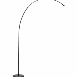 Bow Lampadaire Luminaires Brilliant LED Noir, 1 lumière