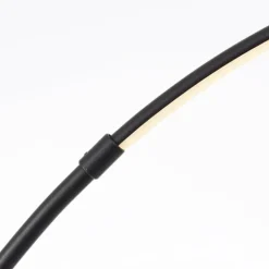 Bow Lampadaire Luminaires Brilliant LED Noir, 1 lumière