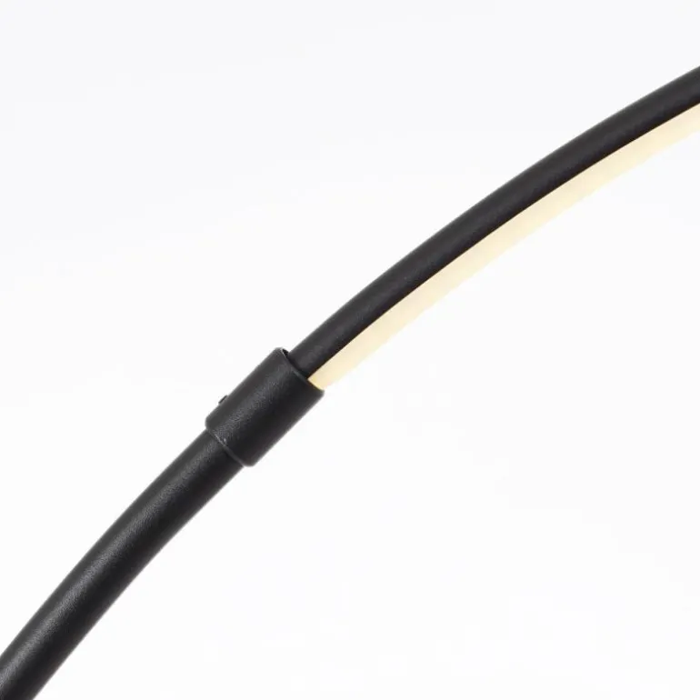 Bow Lampadaire Luminaires Brilliant LED Noir, 1 lumière