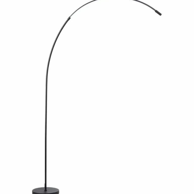 Bow Lampadaire Luminaires Brilliant LED Noir, 1 lumière