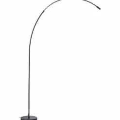 Bow Lampadaire Luminaires Brilliant LED Noir, 1 lumière