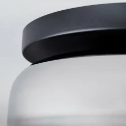 Boza Plafonnier, Boule lumineuse Chrome, Fumé, 1 lumière