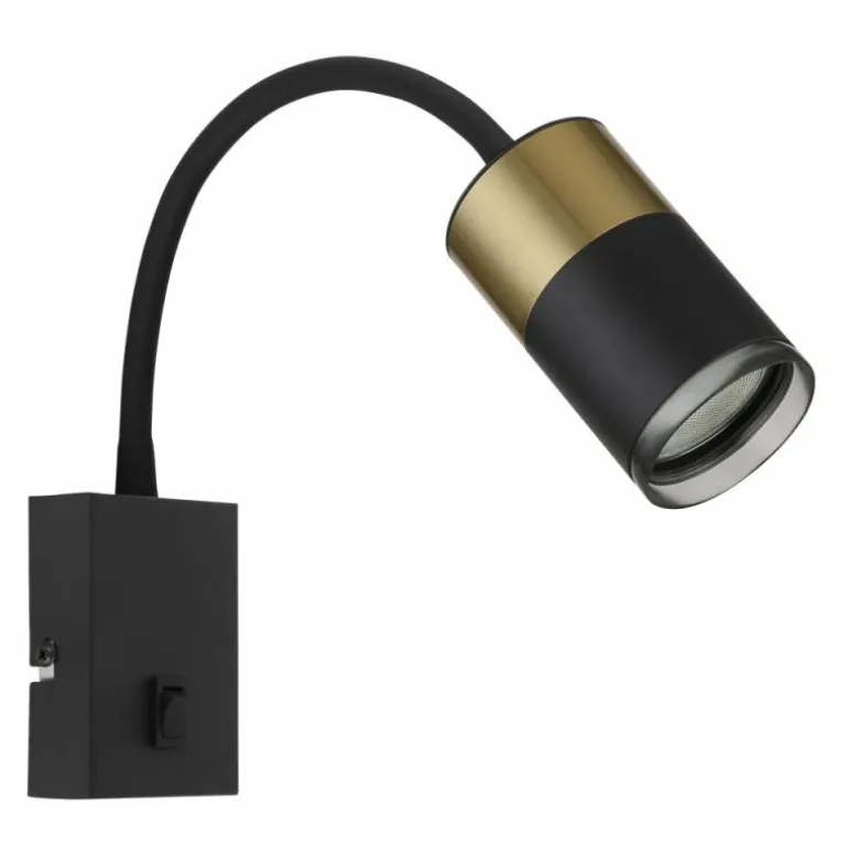 Brisbon Applique murale Luminaires Globo Lighting Noir, 1 lumière