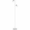 Brisbon Lampadaire Luminaires Globo Lighting Blanc, 2 lumières