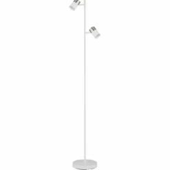 Brisbon Lampadaire Luminaires Globo Lighting Blanc, 2 lumières