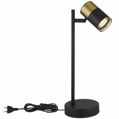 Brisbon Lampe à poser Luminaires Globo Lighting Noir, 1 lumière