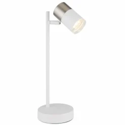 Brisbon Lampe à poser Luminaires Globo Lighting Blanc, 1 lumière