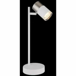 Brisbon Lampe à poser Luminaires Globo Lighting Blanc, 1 lumière