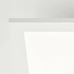 Briston Plafonnier Luminaires Brilliant LED Blanc, 1 lumière, Télécommandes