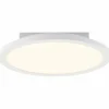 Briston Plafonnier Luminaires Brilliant LED Blanc, 1 lumière, Télécommandes