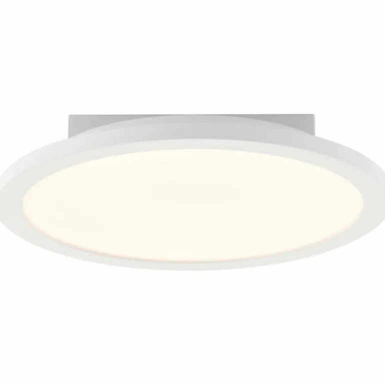 Briston Plafonnier Luminaires Brilliant LED Blanc, 1 lumière, Télécommandes
