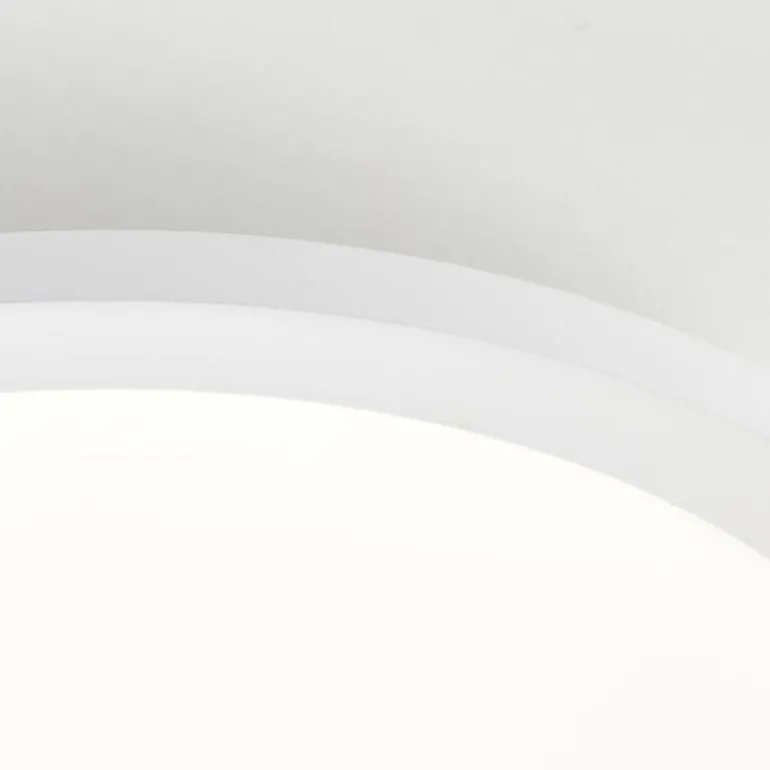 Briston Plafonnier Luminaires Brilliant LED Blanc, 1 lumière, Télécommandes