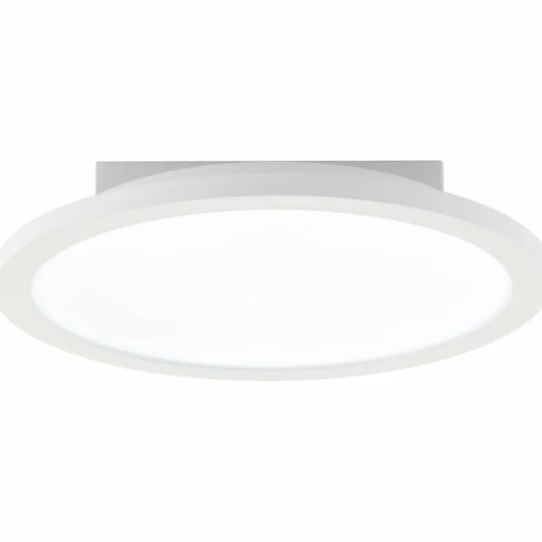 Briston Plafonnier Luminaires Brilliant LED Blanc, 1 lumière, Télécommandes