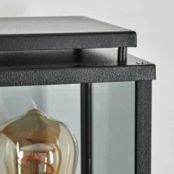 Cadafaes Lampe murale d´extérieur Noir, 1 lumière