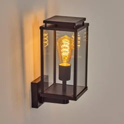 Cadafaes Lampe murale d´extérieur Noir, 1 lumière