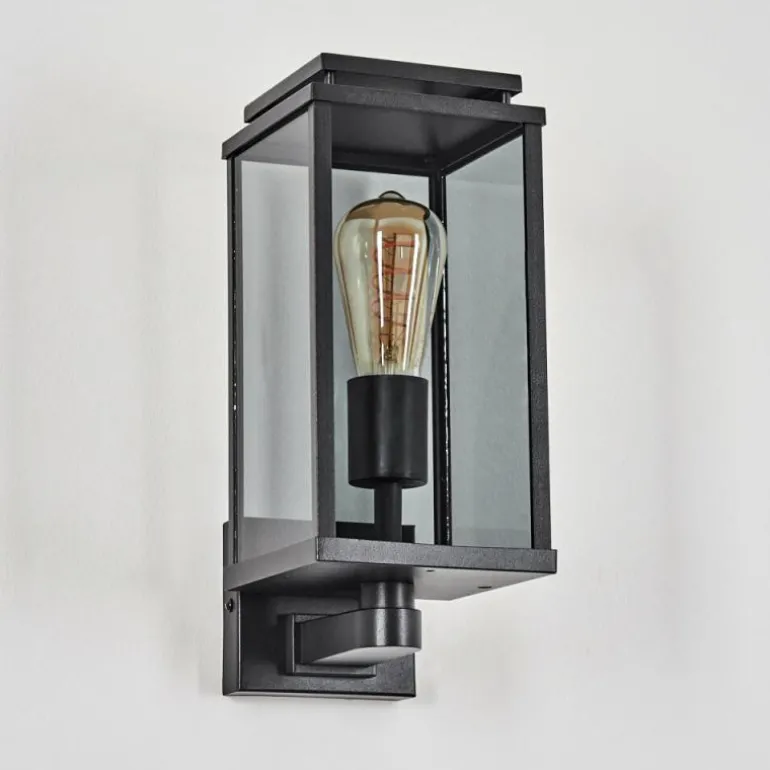Cadafaes Lampe murale d´extérieur Noir, 1 lumière