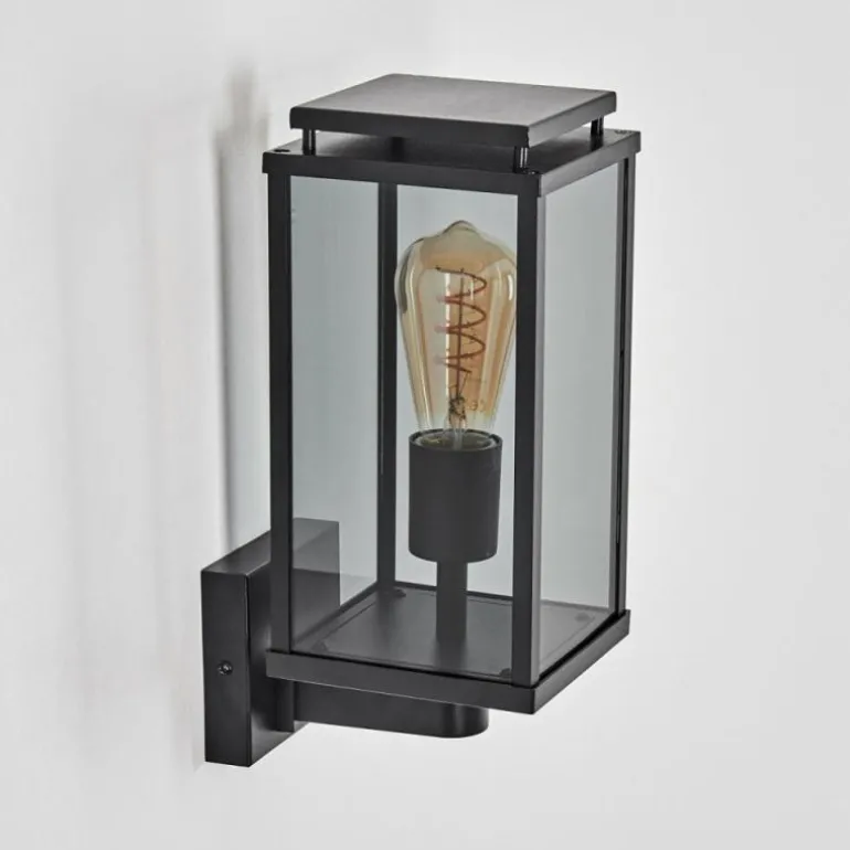 Cadafaes Lampe murale d´extérieur Noir, 1 lumière