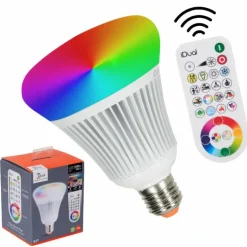 Candal E27 LED RGB 16 watt 2200-6500 Kelvin 806 lumen avec télécommande