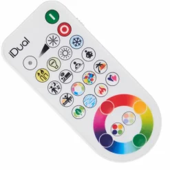 Candal GU10 LED RGB 6,5 watt 2200-6500 kelvin 345 lumen Lot de 2 avec télécommande