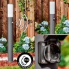 Caserta Lampe à prise électrique, Eclairage de chemin Anthracite, 1 lumière, Détecteur de mouvement