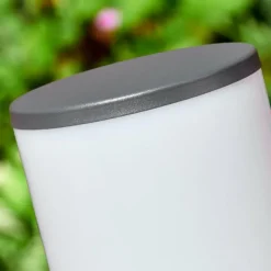 Caserta Lampe à prise électrique, Eclairage de chemin Anthracite, 1 lumière, Détecteur de mouvement