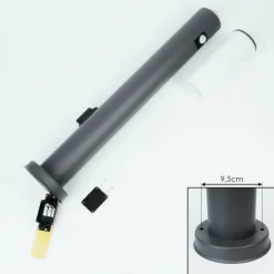 Caserta Lampe à prise électrique, Eclairage de chemin Anthracite, 1 lumière, Détecteur de mouvement