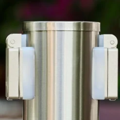 Catania Prises électriques d'extérieur Acier inoxydable