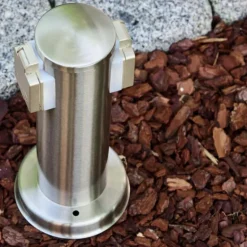 Catania Prises électriques d'extérieur Acier inoxydable