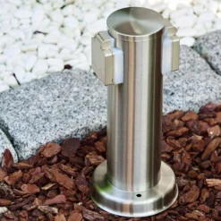 Catania Prises électriques d'extérieur Acier inoxydable