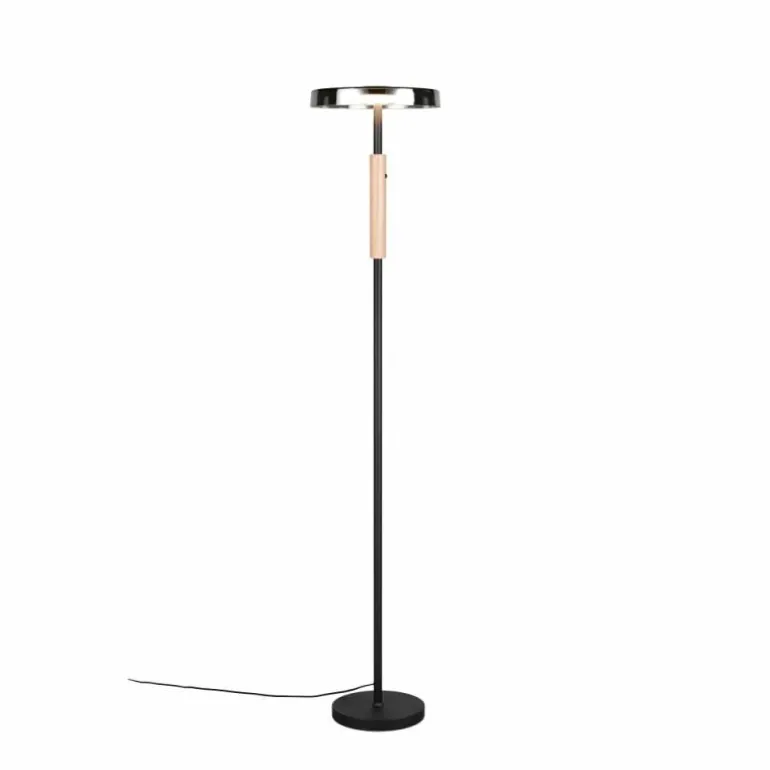 Celeste Lampadaire Luminaires Trio LED Noir, 1 lumière