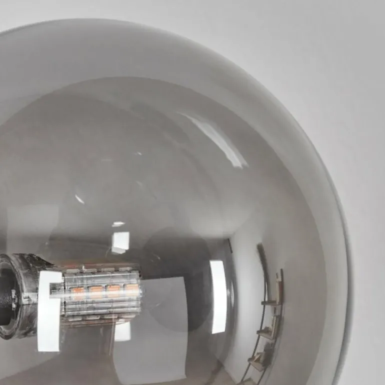 Chehalis Boule lumineuse, Applique murale Fumé, 3 lumières