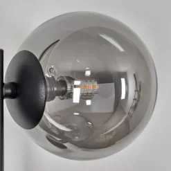Chehalis Boule lumineuse, Applique murale Fumé, 3 lumières