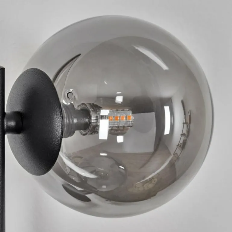 Chehalis Boule lumineuse, Applique murale Fumé, 3 lumières