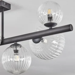 Chehalis Plafonnier, Boule lumineuse Clair, 8 lumières