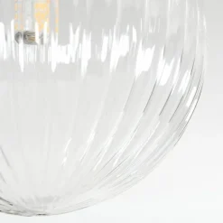 Chehalis Plafonnier, Boule lumineuse Clair, 3 lumières