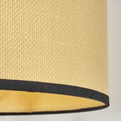 Chellas Lampadaire, Liseuse Écru, Noir, 1 lumière