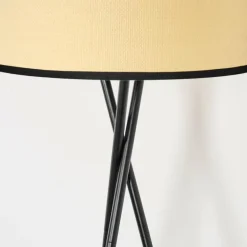 Chellas Lampadaire Noir, 1 lumière