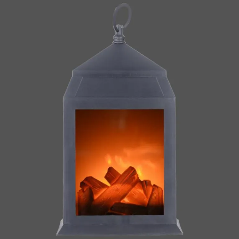 Cheminée Leuchten-Direkt CHIMNEY LED Noir, 6 lumières