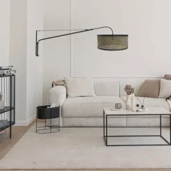 Classy Applique murale Luminaires Steinhauer Noir, 1 lumière